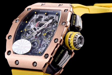 richard mille vanguard skf jaune|Richard Mille .